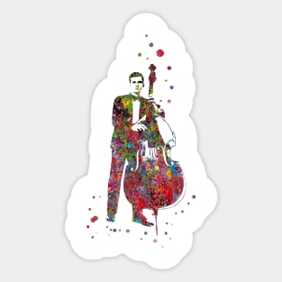 Jazz musician Sticker